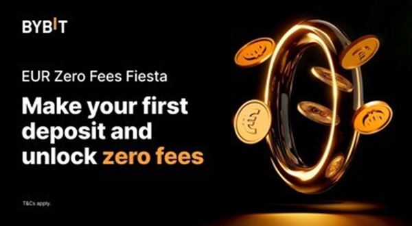 EUR Zero Fees Fiesta: Globální kampaň společnosti Bybit nabízí nulové poplatky za vklady i obchodování