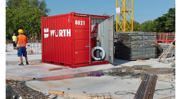 Mobilní prodejna Würth přináší nářadí a materiál přímo na stavbu