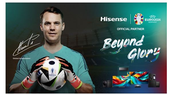 Brankářská legenda Manuel Neuer ambasadorem značky Hisense pro EURO 2024