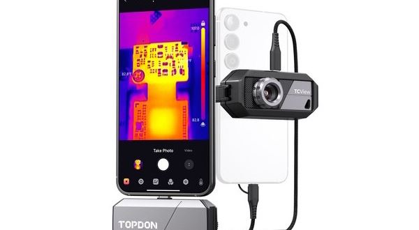 TOPDON představuje nejmodernější termokameru s 9mm nastavitelným objektivem