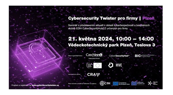 EDIH Cybersecurity Innovation Hub diskutoval o kyberbezpečnosti s firmami z Plzeňského kraje