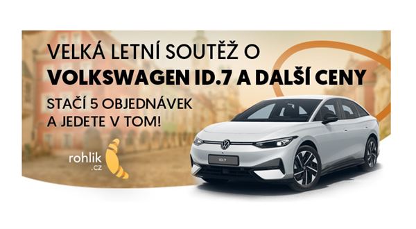 Velká letní soutěž s Rohlik.cz o Volkswagen ID.7