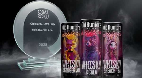 Obal, který vypráví příběh. Palírna U Zeleného stromu získala ocenění Obal roku 2025 za design plechovek Old Hunter’s Wild Mix