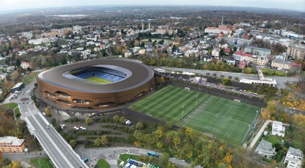 Unikátní fotbalový stadion pro Ostravu