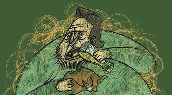 Dluhy procházejí žaludkem