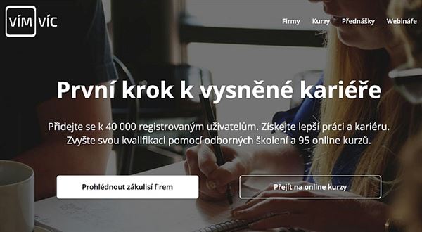 Trend online vzdělávání: Co všechno nabízí portál VímVíc.cz?