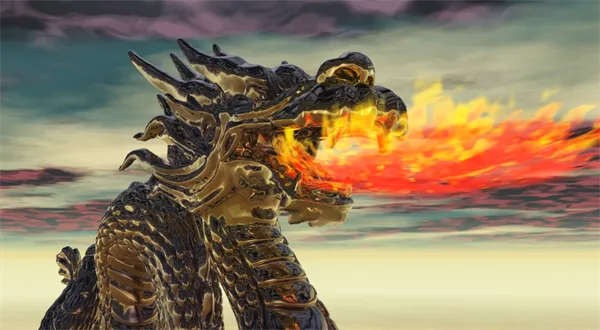 Čínský drak plive oheň a ruší internet