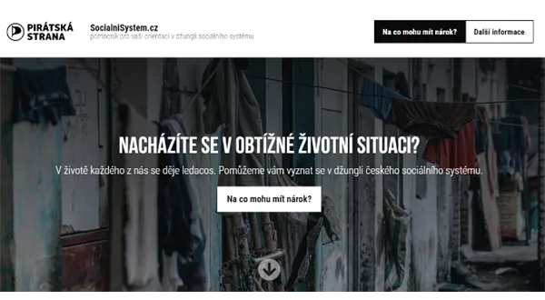 Sociální dávky přehledně. Piráti spustili nového průvodce