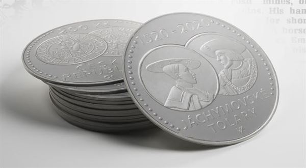Nová pamětní mince připomíná měnu, která dala jméno dolaru