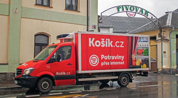 Košík.cz rozšiřuje rozvoz potravin na Benešovsko
