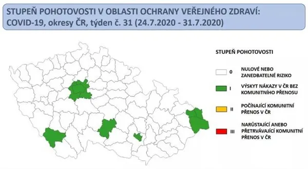 Nový semafor: Omezení hrozí jenom v devíti okresech