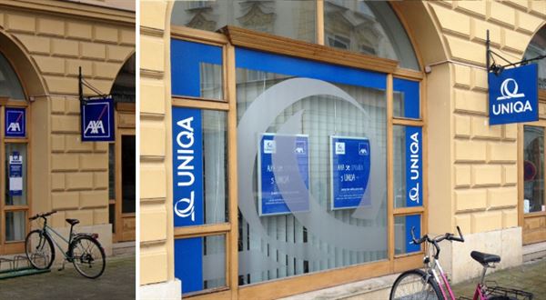 Značka Axa v Česku končí, pobočky mají nové logo