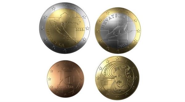 Euro místo kuny. Chorvatsko ukázalo nové mince, ale má problém