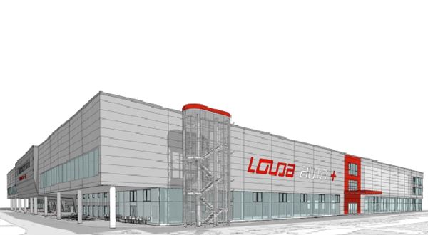 Louda Auto+ staví největší centrum ojetých vozů