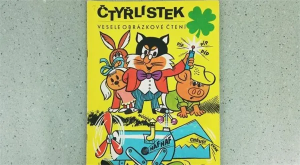 Čtyřlístek jako poklad. První číslo se draží za desítky tisíc