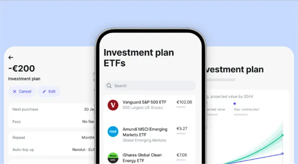 ETF už nabízí i Revolut. Láká na nákupy bez poplatku