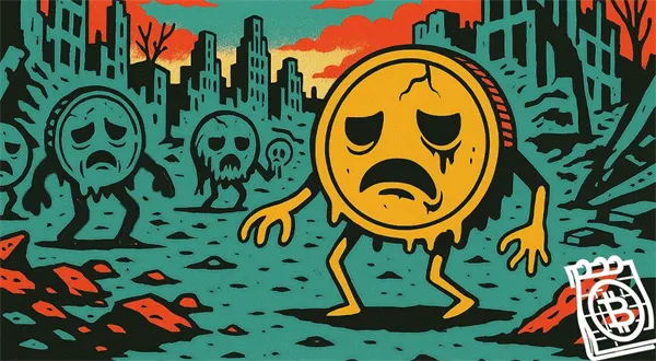 Krypto zombie apokalypsa: burza oživila miliardy mrtvých coinů