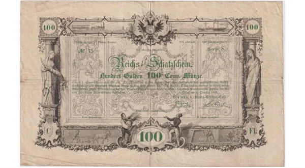 Za kolik je sto zlatých? Na aukci bankovek padl evropský rekord