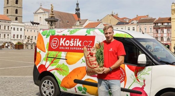 Košík přidává České Budějovice, zkouší nový model