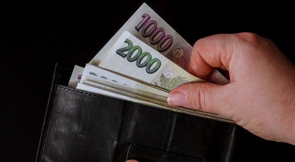 Češi vydělávají víc, ale koupí si o desetinu méně