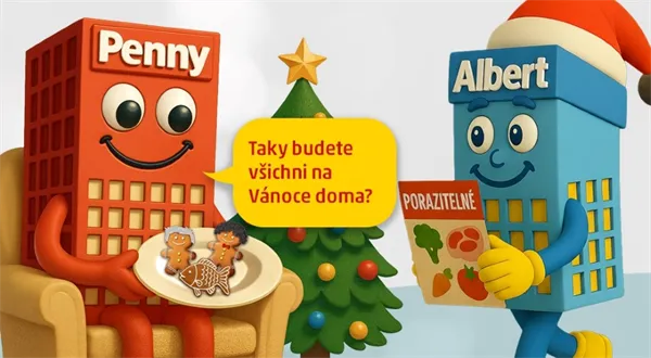 Penny zavře obchody na Štědrý den a šťouchá do Alberta: Co ty?