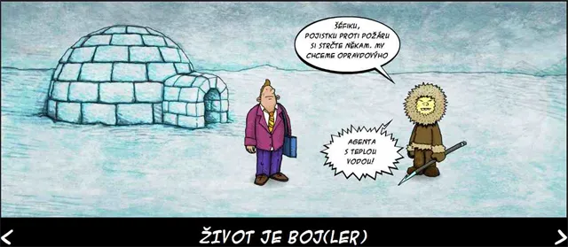 Dva kohoutky na jednom komiksišti