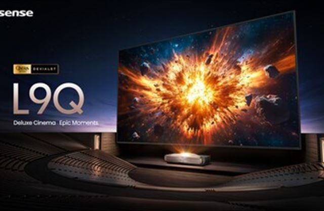 Hisense představuje laserovou televizi TriChroma L9Q jako nový standard v oblasti domácího kina