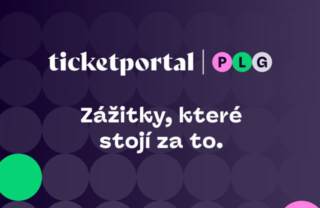 Ticketportal odhaluje novou vizuální identitu pod hlavičkou skupiny PLG