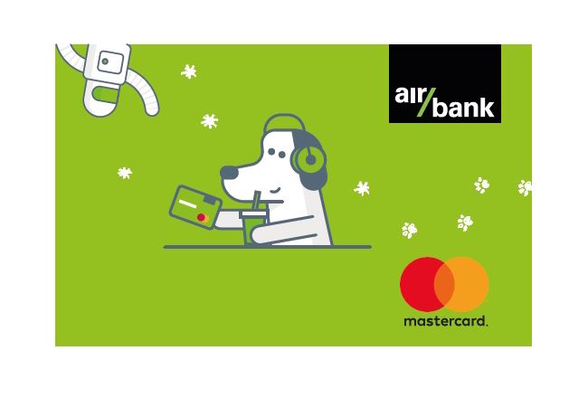 Air Bank dětská karta pes