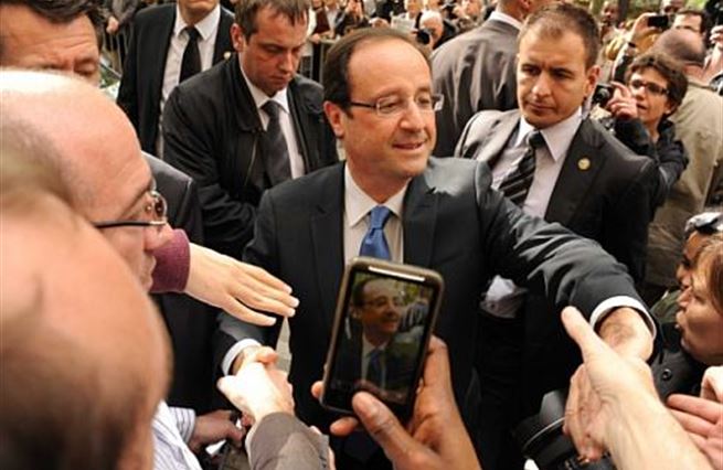 Mitterandův dědic Hollande