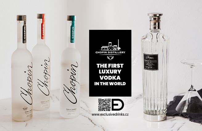 Chopin Vodka – první luxusní vodka na světě