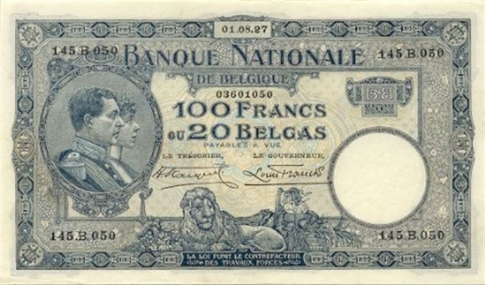 Belgický frank
