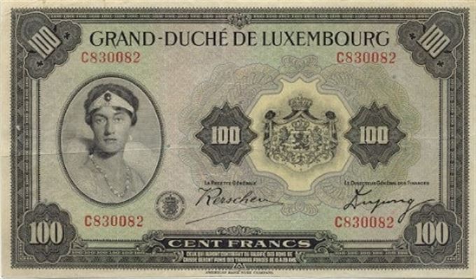Lucemburský frank