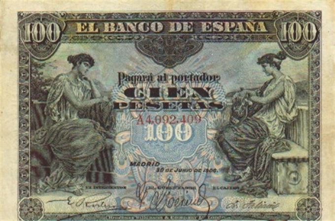 Španělská peseta