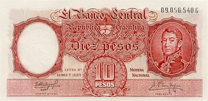 Argentinské peso
