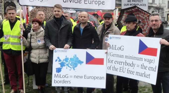 Z deníku europoslance: Německá minimální mzda bere práci českým speditérům