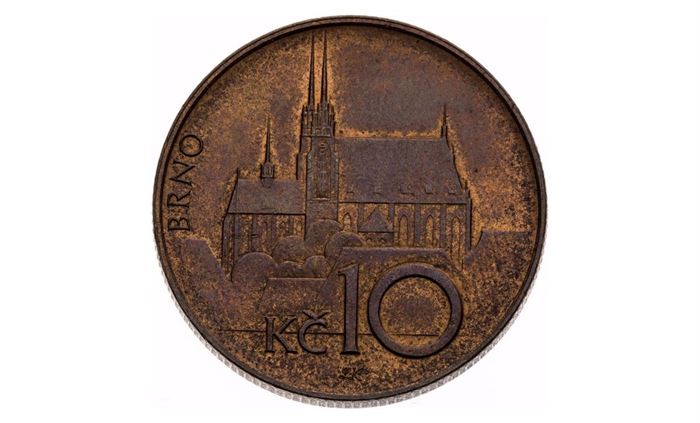 Vzácná desetikoruna Petrov 2000