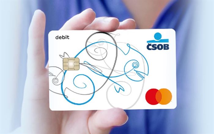 ČSOB debetní karta chameleon